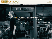 Tablet Screenshot of bastacosi.nl